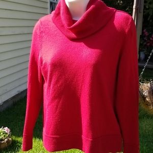 5 for $25. Red Pure Merino Wool Sweater.  Sz Mp